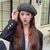 Autumn and Winter Hat Women's Xiaoxiang Style Temperament Beret Literary Retro Face Showing Little Painter Hat Korean Version Newsboy Hat Trend