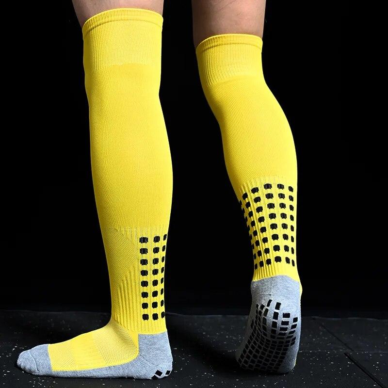 Football Socks Long Film Non-slip Thick Sweat-absorbing Socks Elastic Four Seasons Sports Socks