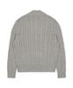 POLO RALPH LAUREN Cable Knit Cotton Sweater - Grey
