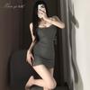 Xianyi Кружевное сексуальное облегающее платье-комбинация Pure Desire - Однотонная одежда для сна 689