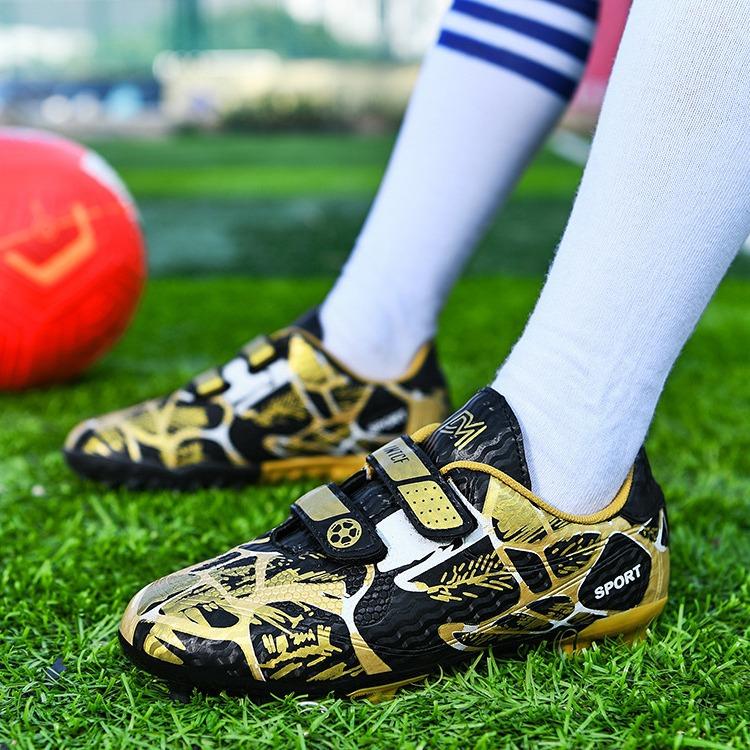 Popular Children's Broken Nails, Long Nails, Velcro Football Shoes, Special Training Shoes for Primary School Students, Boys and Girls Free of S