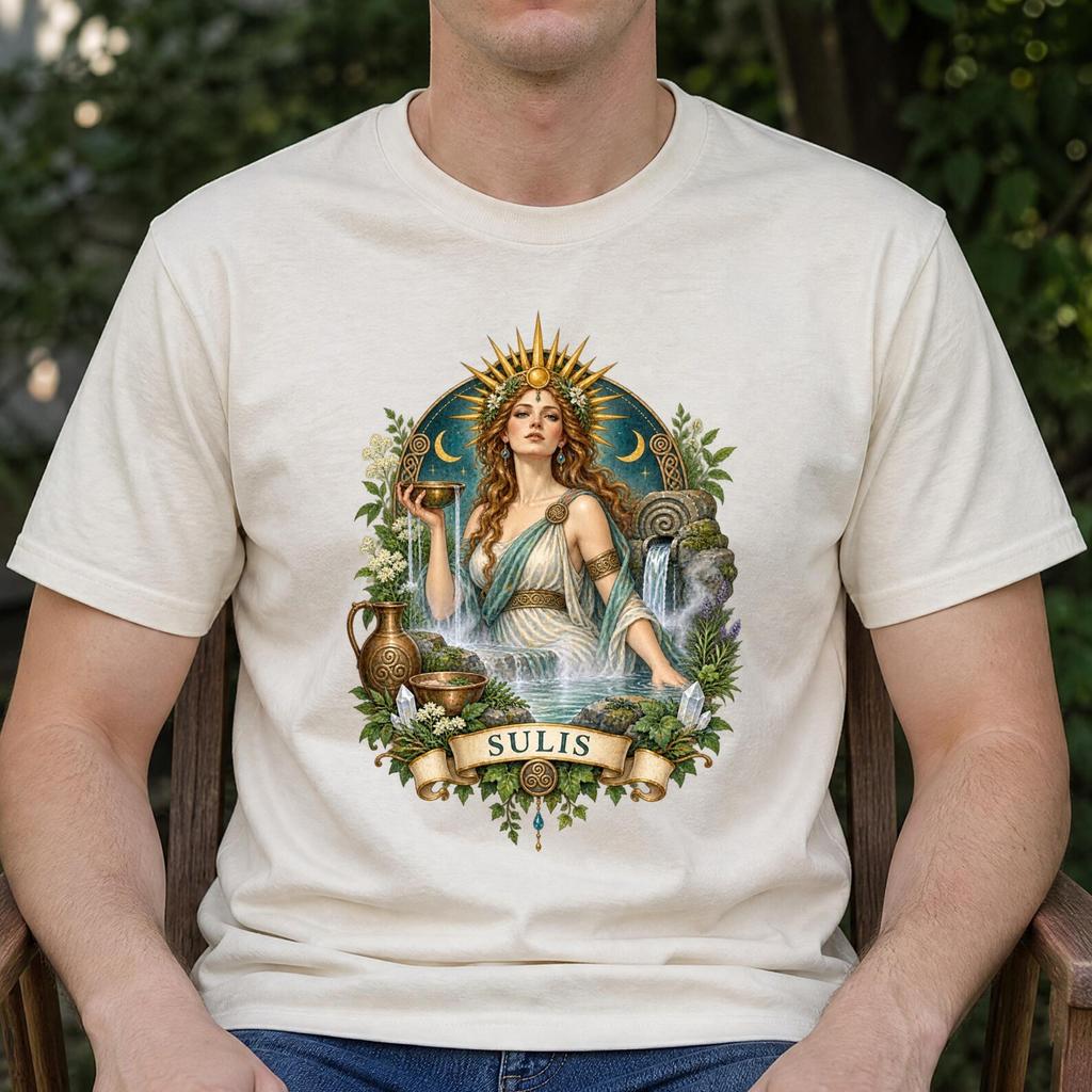 Tarot Sulis Shirt - Front or Back Print - Mythology Gift