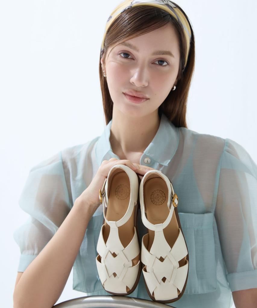 Ecoe E.C.O.E Vintage Heritage Legacy Sandal - Soft White