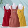 Soft Princess Style Apron Breathable Cooking Apron Barista Work Uniform Kitchen Apron  Outdoor