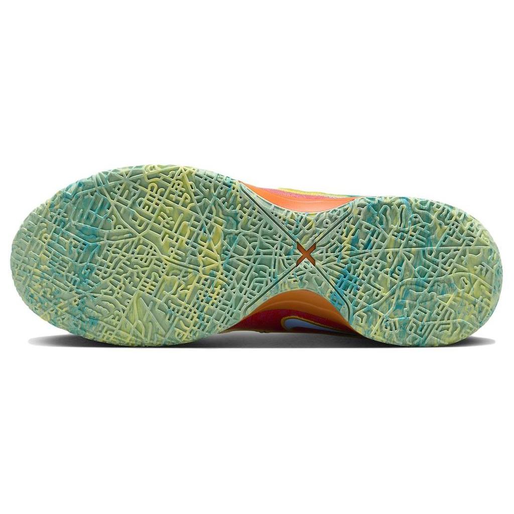 Nike Мужские кроссовки Zoom LeBron NXXT Gen Ampd IPS I Promise Multi-Color Violet-Mist Barely-Volt FZ7885-500