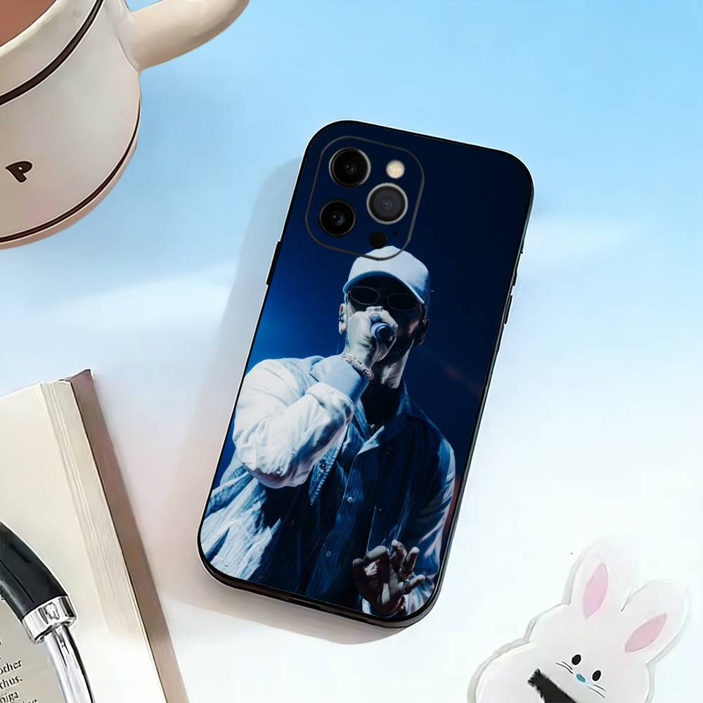Чехол для телефона singer-Reggaeton для iPhone 17, 16, 15, 14, 13, 12, 11 Plus, Pro Max, Другие Мягкий Черный Чехол