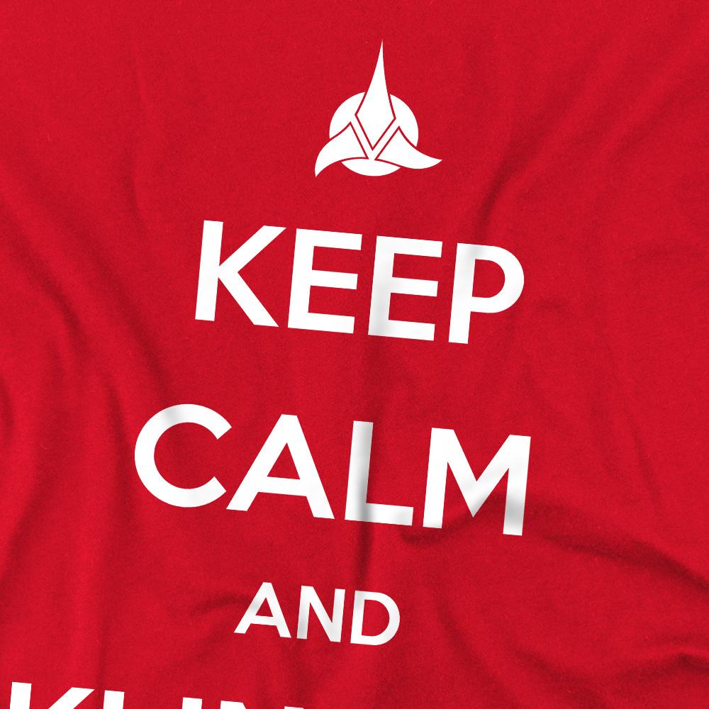 Star Trek Mens Calm Klingon T-Shirt