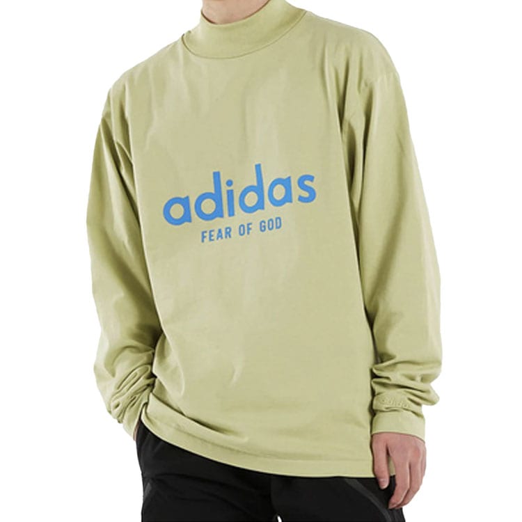 adidas X Fear Of God Футболка Мужская Зеленая HM8111