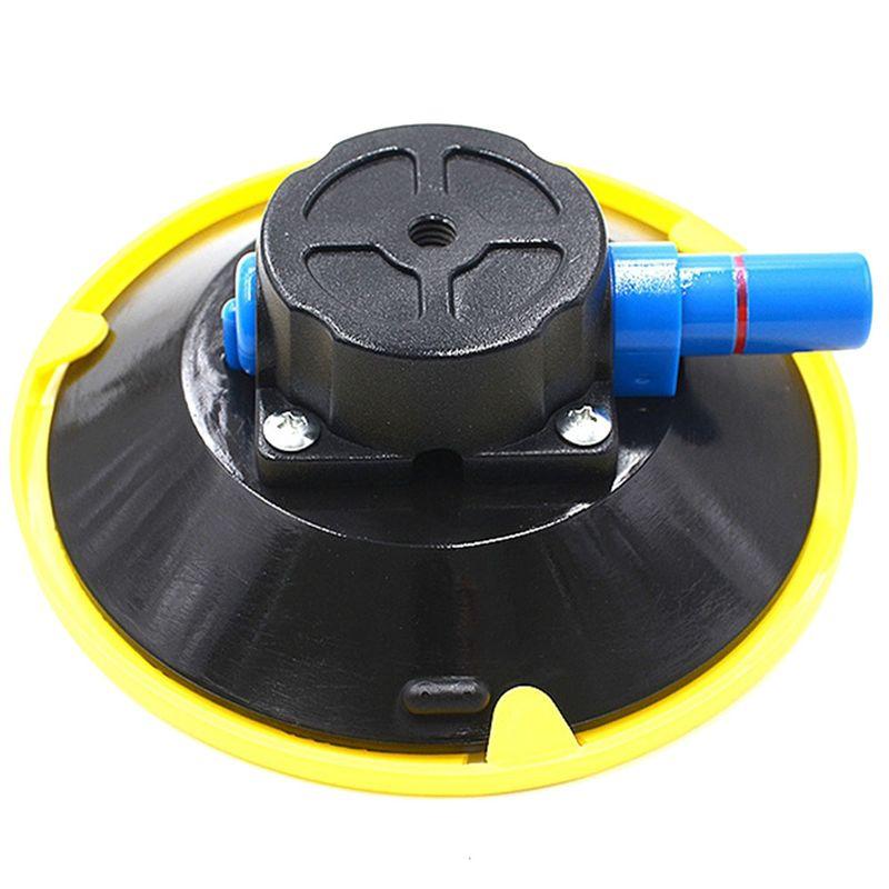 NEW-6 Inch Vacuum Suction Cups Glass Metal Boats Mount Base Hand Pump Glass Sucker Repair Hand Tools G1/4