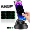 IARW2 Car Dashboard Phone Holder Relax Parking Phone License Plate Hint For Ford Fiesta Mondeo Fusion Explorer Escape Shelby Edge Kuga