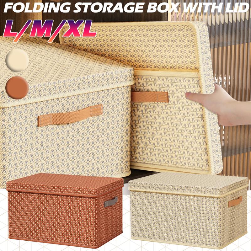 Clothes Bedding Storage Bags Home Quilt Folding Storage Box Organizer Underbed Wardrobe Closet Boxe