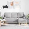 Maison Exclusive - Ensemble De Canapés Gris Nuage 173 X 131 X 67 Cm Polyester