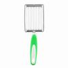 Stainless Steel Luncheon Meat Cutter Serrated Slicing Comfortable Handle Tomato Slicers Non-Slip Effortless
