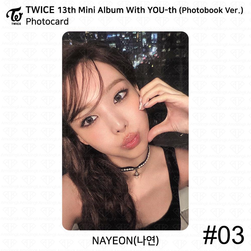 Twice 13-й мини-альбом с молодежной фотокарточкой YOU-th, постером, пленкой, стикером Nayeon KPOP K-POP