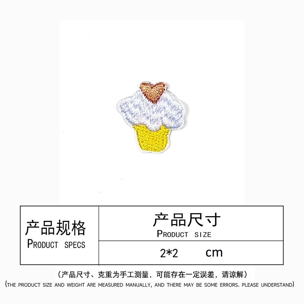 Cartoon self-adhesive sticker seam-free self-adhesive sticker love animal clothes baby embroidery sticker3 pcs MOQ, mix styles