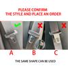BBIX7 Leather Car Seat Belt Buckle Plug Protector Anti-Scratch Clip For BMW G30 G20 M3 M5 E91 E92 E93 E36 E70 X3 X4 X5 X1 E39 F30