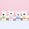 Cute Adorable Westie Dog Plush Keychain Stuffed Animal Bag Charm In Multiple Colors