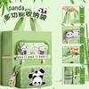 Back-to-School Panda Stationery Gift Box with Canvas Bag for Primary Students
