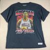 Mitchell & Ness Футболка Мужская XL Черная Деннис Родман Чикаго Буллз НБА Червяк