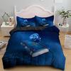 Magic Book Duvet Set Suitable For Boys And Girls Bedroom Decoration Bedding Three-Piece Set