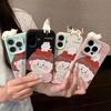 3D Phone Case for iPhone 11 13 17 Pro Max 17 Air Case iPhone 13 15 16 Pro Max 12 14 Pro Max 14 15 Plus Cute 3D Kitten Cartoon Leather