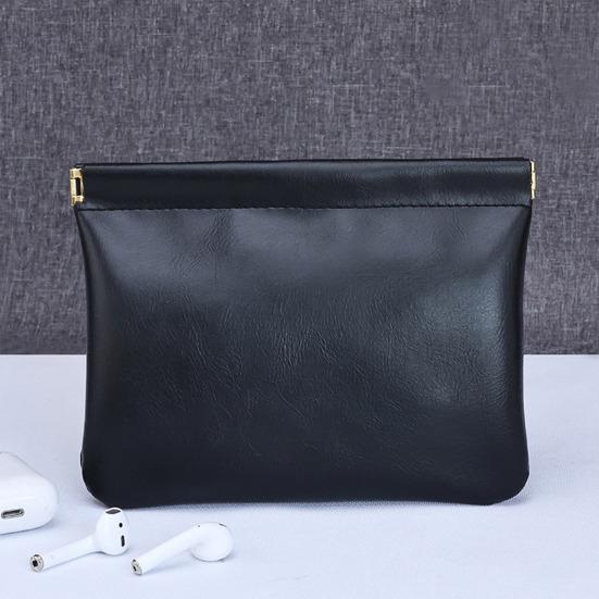 Косметичка с магнитной застежкой, водонепроницаемая, компактная, портативная, для хранения помады и наушников, многофункциональная