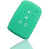 MALAKO Toyota Smart Key Silicone Cover 4 Button Cover Key Case Key Cover Silicone