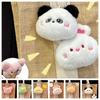 Squeeze Panda Plush Keychain Soft Piggy Cartoon Plush Stuffed Lovely Keyring Chicken Frog Pig Car Key Pendant Backpack Decor