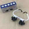 2022 8X/23X Double Eye Led Lamp Magnifier Spectacles Glasses Magnifier Loupe