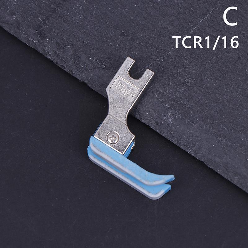 1 шт. Tcr Tcl1/16 1/32 пластиковая высокая и низкая прижимная лапка Tcl Tcr правая и левая прижимная лапка для деталей швейной машины челночного стежка