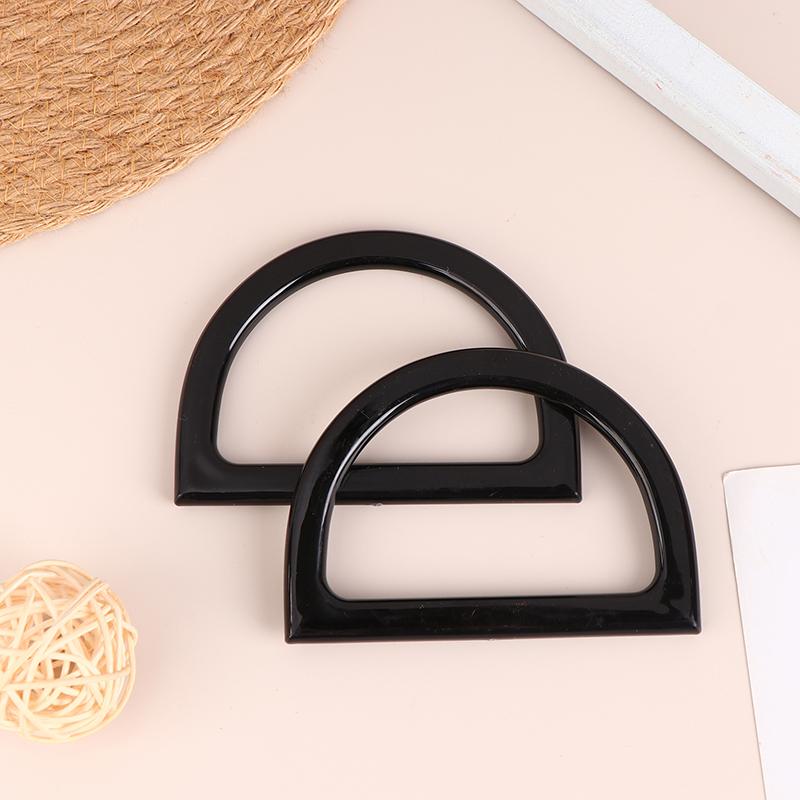 1 пара круглых D-образных ручек для сумки, металлическое кольцо, сменные ручки для сумки, кошелек «сделай сам», аксессуары ручной работы для багажа