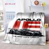 Style: Emblem blanket blanket Soft and comfortable Nap Blanket Outdoor plush blanket Machine washable
