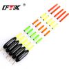 FTK 5pcs of Outdoor Fishing Gear Accessories for Fishing Float with Lead Shirt Wood, Large Buoyancy, and Thickened Tail