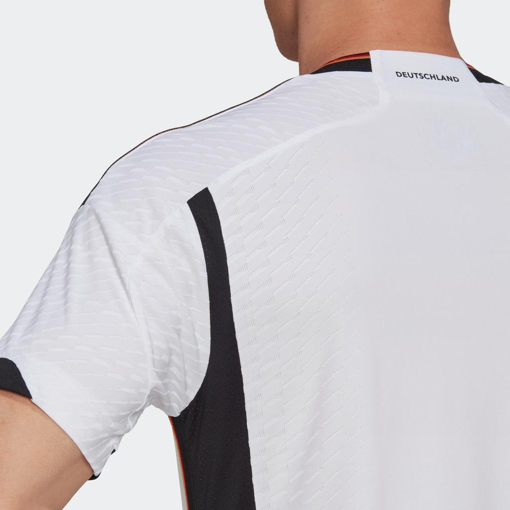 Adidas Германия, 2022, аутентичный домашний трикотаж, белая мужская уличная одежда HF1693