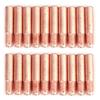 20Pcs Smooth Surface Welding Nozzle Set Stable Performance Copper Welding Nozzles  Welding Repair