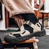 Summer Mens Sandals Outdoor Anti-slip Casual Shoes Handmade Breathable Beach Sandals for Men Fashion Leather Comfy Walking Shoes