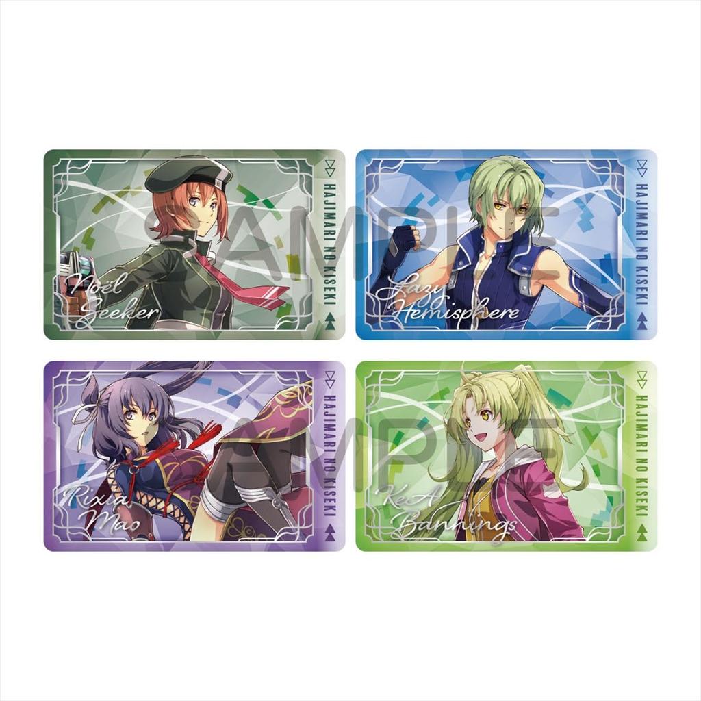 Trails of Cold Steel Торговая визуальная карточка Торговая визуальная карточка x 54 мм Сделано из ПВХ том 2 том 2 Размер прибл.. W85.5