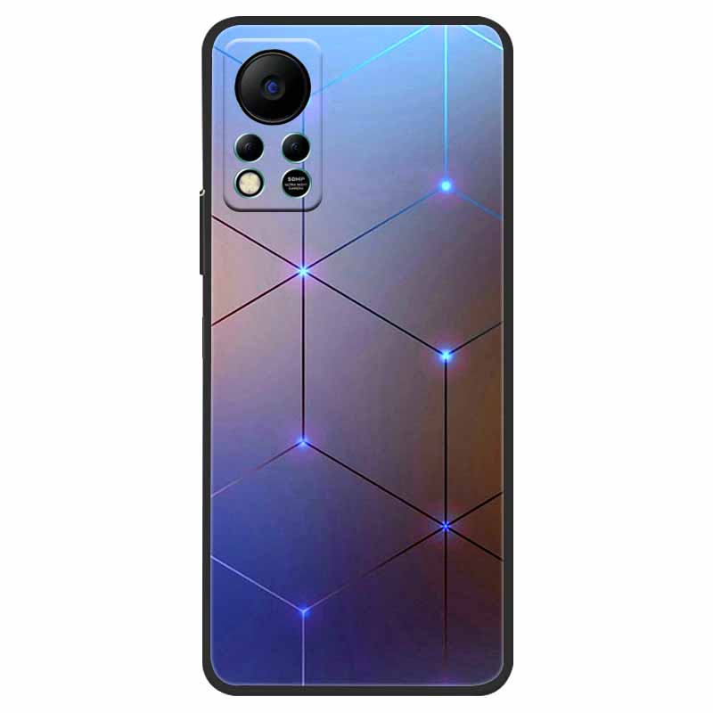 Для Infinix HOT 11S NFC Чехол X6812B Модный Мягкий ТПУ Силиконовый Чехол для Телефона Для Infinix HOT11S NFC Задняя Крышка HOT 11 S 6.78 Funda