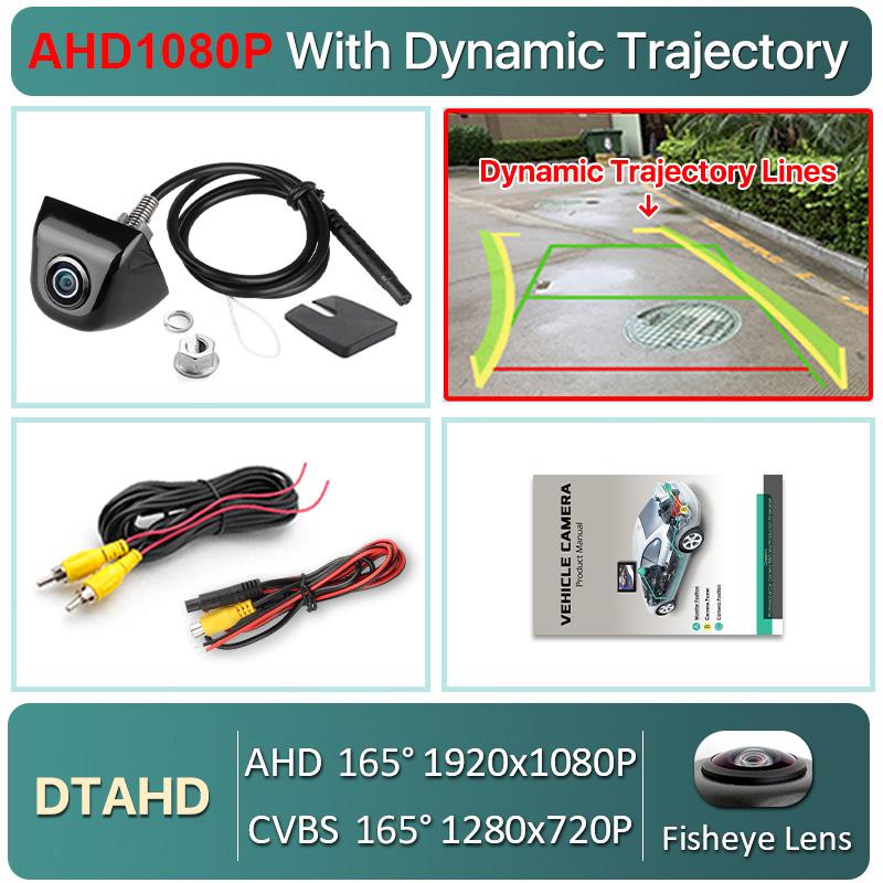 GreenYi AHD 1920x1080P Car Camera 170 Degree Fish Eye Lens Starlight Night Vision HD Vehicle Rear View Camera