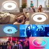 RGB Bluetooth Music Ceiling Light Мобильное приложение Smart Led Гостиная Спальня Красочный окружающий свет