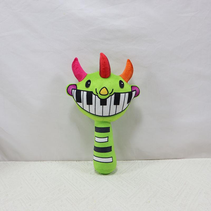 Игра Sprunki Doey Pianosaurus Plush Anime Nightmare Critters Plushie Мягкая мягкая игрушка-подушка для животных Кукла Декор Игрушка для детей Подарок