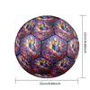 1pc Glass Butterfly Theme Soccer Ball Football, Size 5, Lightweight PVC, Outdoor Training Soccer Ball,Sports Gift t61439