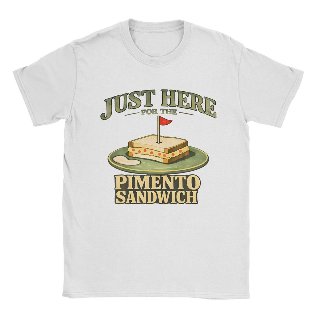Just Here For The PiUnisexto Cheese Sandwich Golf Humor Season T Shirt Unisexs Vintage TShirts Summer ONeck Tees Plus Size Tops