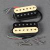 FLEOR 2 шт. Керамический набор звукоснимателей Humbucker для электрогитары, 4 провода, двойная катушка