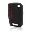 Для Vw Golf 7 Gti Polo T-Cross T-Roc Touran Tiguan Skoda Octavia Rapid Kodiaq Fabia Seat Ibiza Leon Ateca Arona Чехол для ключа