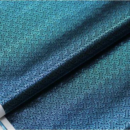 100x75 см 3D-парча из шёлка с пурпурным узором, пряжа Lame, одежда Cheongsam, ткань для шитья своими руками, жаккардовая ткань, ткань в буддийском стиле