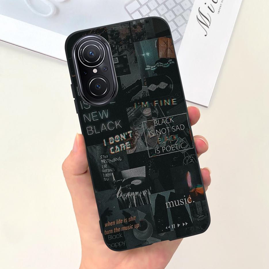 For Huawei Nova 9 SE Case Cute Dinosaur Cartoon Back Cover Soft Silicone Phone Case For Huawei Nova 9 Pro Nova9 SE Fundas Bumper