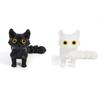Миниатюрная фигурка милого кота, напечатанная на 3D-принтере, размером 12/16 см, для украшения гостиной, автомобиля, рабочего стола, дома, а также в качестве подарка для детей.