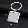 Metal Keychain Blank Keychain Stainless Steel Keyplate Diy Metal Keychain