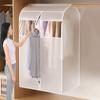 Пластиковый пылезащитный чехол для одежды Прозрачный мешок для хранения в шкафу Подвесной мешок для одежды для дома